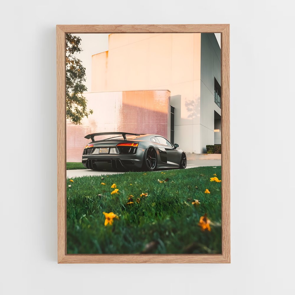 Poster L'Agilité du Noir – affiche Audi (vue 4)